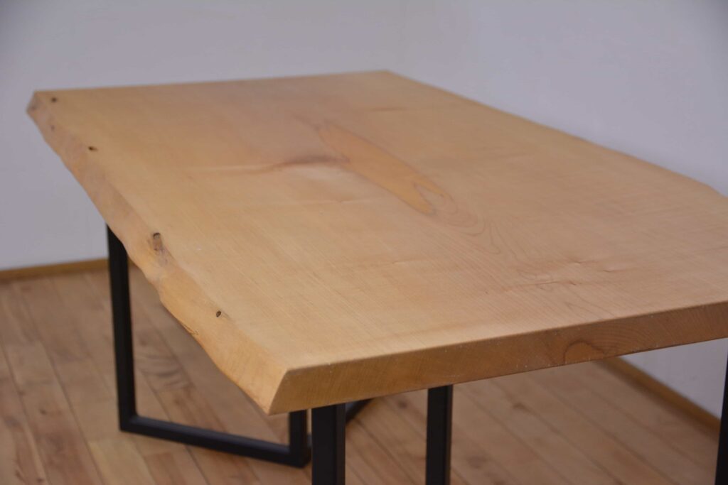 メープル　一枚板　テーブル